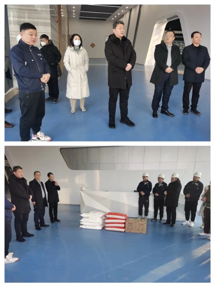 黨委副書記、總經(jīng)理崔仲民看望慰問春節(jié)堅(jiān)守一線值守人員